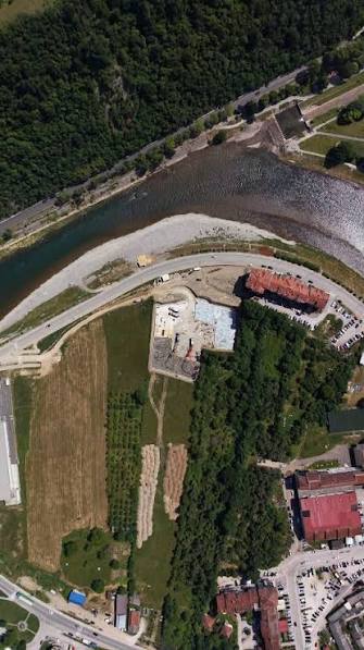 Dron snimak Usce Residence